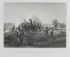 Lordi Stirling Long Islandin taistelussa 1776 tekijältä Alonzo Chappel