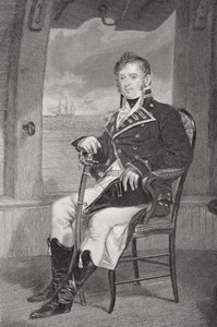 James Lawrencen (1781-1813) muotokuva (litho) tekijältä Alonzo Chappel