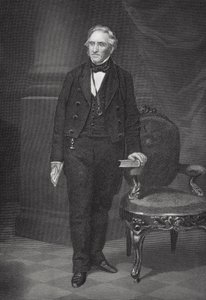 Muotokuva Thomas Hart Bentonista (1782-1858) tekijältä Alonzo Chappel
