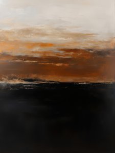 Dramaattinen oranssi horisontti tekijältä Alpenglow Workshop