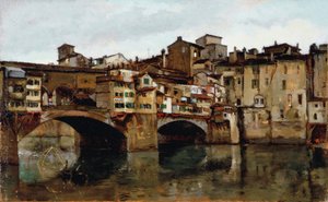 Ponte Vecchio Firenzessä tekijältä Alphons Hollaender