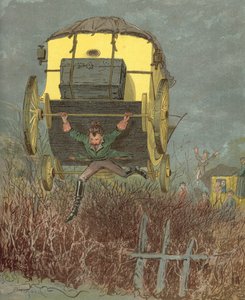 Paroni Münchausenin seikkailut (chromolitho) tekijältä Alphonse Adolphe Bichard