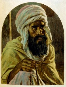 Dinet:n kuvitus teoksesta Mirages Scenes of Arab life. 1906. Mirages, Scénes De La Vie Arab on kuvittanut Etienne Dinet Silman Ben Ibrahim Bamerin kommentilla. Nasreddine Dinet syntyi nimellä Alphonse-Étienne Dinet; (1861-1929) oli ranskalainen itämainen tekijältä Alphonse Etienne Dinet