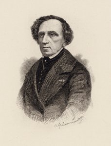 Säveltäjä Giacomo Meyerbeerin muotokuva 1791-1864, 1875. tekijältä Alphonse Lamotte