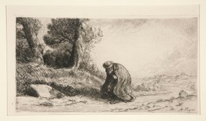 Vagabond etenee kaistaa pitkin tekijältä Alphonse Legros