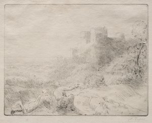 Vanha linna. tekijältä Alphonse Legros