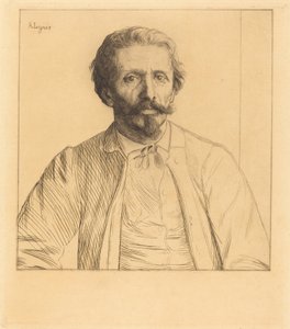 Auguste Delatre tekijältä Alphonse Legros