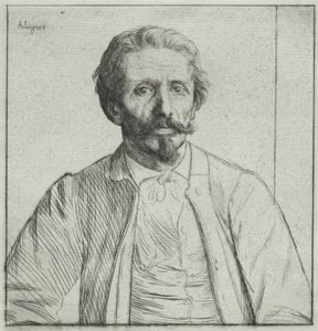 Auguste Delâtre, c. 1877. tekijältä Alphonse Legros
