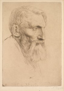 Auguste Rodin, 1881. tekijältä Alphonse Legros