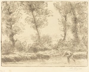 Lianen pankit Les bords de la Liane. tekijältä Alphonse Legros