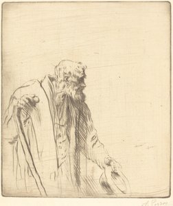 Captaire i mendicant. finès tekijältä Alphonse Legros