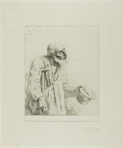 Kerjäläinen kainalosauvoilla tekijältä Alphonse Legros