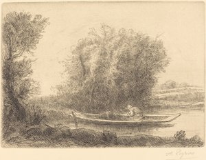 Revolt del riu Un coin de riviere. finlandès tekijältä Alphonse Legros