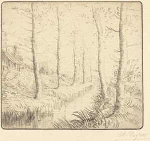 Koivut veden varrella tekijältä Alphonse Legros