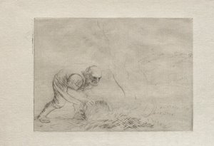 Ruohon polttaminen tekijältä Alphonse Legros