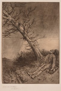 Vagabondin kuolema tekijältä Alphonse Legros
