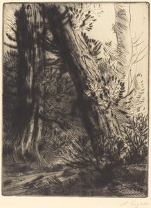 Puron reuna (Bord de ruisseau) tekijältä Alphonse Legros