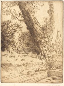 Puron reuna (Bord de ruisseau) tekijältä Alphonse Legros