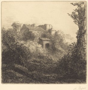 Maatila kukkulalla Maatila kukkulalla. tekijältä Alphonse Legros