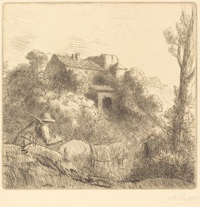 Maatila kukkulalla Maatila kukkulalla. tekijältä Alphonse Legros
