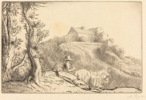 Maatila kukkulalla Maatila kukkulalla. tekijältä Alphonse Legros