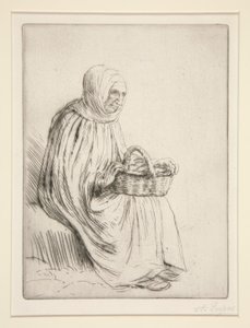Markkinoiden nainen tekijältä Alphonse Legros