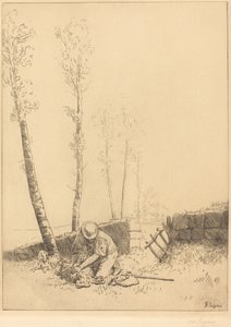 Lampaan löytäminen (Le mouton retrouve) tekijältä Alphonse Legros