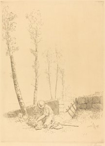 Lampaan löytäminen (Le mouton retrouve) tekijältä Alphonse Legros