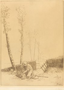 Lampaan löytäminen (Le mouton retrouve) tekijältä Alphonse Legros