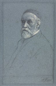 George Frederick Watts, R.A., n. 1877-1878. tekijältä Alphonse Legros