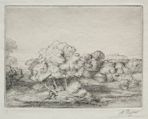 Hamlet lähellä järveä Hamlet lähellä järveä. tekijältä Alphonse Legros