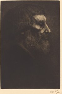Kerjäläisen tete de mendantin johtaja. tekijältä Alphonse Legros