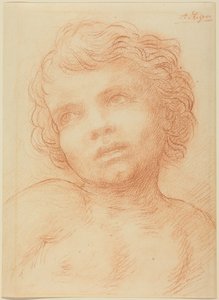 Lapsen pää tekijältä Alphonse Legros