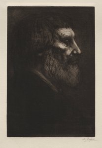Miehen pää tekijältä Alphonse Legros