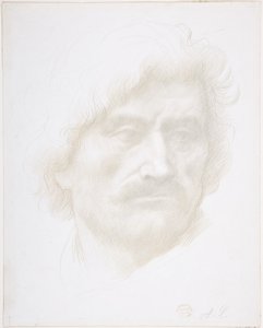 Miehen pää tekijältä Alphonse Legros