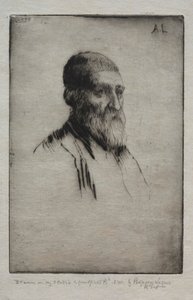 Miehen pää. tekijältä Alphonse Legros