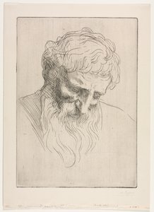 Miehen pää. tekijältä Alphonse Legros