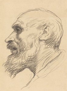 Vanhan miehen pää. tekijältä Alphonse Legros