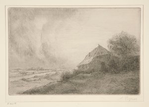 Hut on the Hill tekijältä Alphonse Legros
