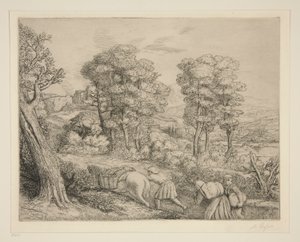 Paluu maatilalle tekijältä Alphonse Legros