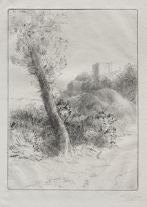 Maisema tekijältä Alphonse Legros