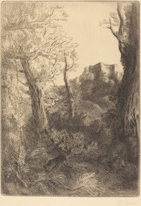 Maisema Maisema. tekijältä Alphonse Legros