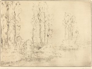 Maisema Maisema. tekijältä Alphonse Legros