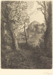 Maisema Maisema. tekijältä Alphonse Legros
