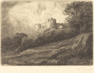 Maisema Maisema. tekijältä Alphonse Legros