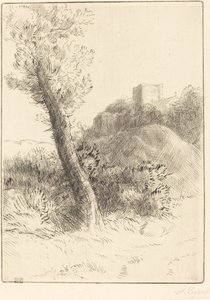 Maisema Maisema. tekijältä Alphonse Legros