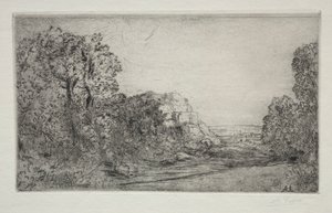 Maisema: Auringonnousu tekijältä Alphonse Legros