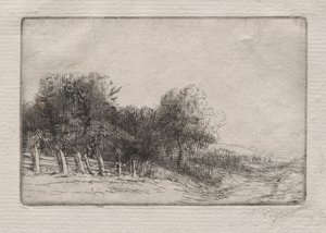 Maisema Maisema. tekijältä Alphonse Legros