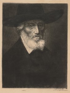 Thomas Carlylen suuri muotokuva tekijältä Alphonse Legros