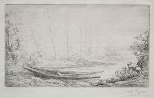 Lähtö kalalle, sumussa tekijältä Alphonse Legros